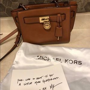 Brown Michael Kors crossbody.